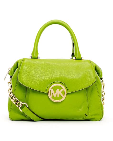 lime green michael kors bag|kelly green michael kors purse.